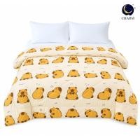 ราคา ผ้าห่มนวม 150X200 ซม. (5 ฟุต) CHARM DREAMY ลาย CAPYBARA (888127600294)