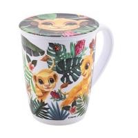 ราคา ถ้วยหูเมลามีนพร้อมฝา 450 มล. SUPERWARE LION KING (1317665)
