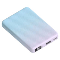 ราคา แบตเตอรี่สำรอง ORSEN BY ELOOP E48 สีชมพูฟ้า 10000MAH ชาร์จเร็ว 20W (888208900054)
