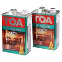ราคา โพลียูรีเทนภายใน TOA T-8000 T-8888 PART A+B 2K ด้าน 7 ลิตร (121250)