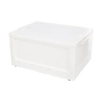 ราคา กล่องเก็บของพับได้ STACKO WILL L 48X35.5X24 ซม. สีขาว (1190159)