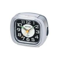 ราคา นาฬิกาตั้งโต๊ะพลาสติก RHYTHM CRE847WR19 3X3.5 นิ้ว สีเงิน (1235666)