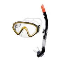 ราคา ชุดหน้ากากดำน้ำ AQUANOX M1542P สีเหลือง/ดำ (1290635)
