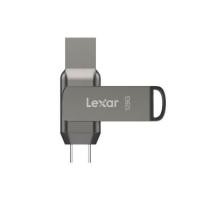 ราคา แฟลชไดรฟ์ Lexar D400 128GB Dual USB Type-C/A USB 3.1 2-in-1 (888222300141)
