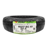 ราคา สายไฟ VCT IEC53 YAZAKI 2X1.5 ตร.มม. 100 ม. สีดำ (1020064)