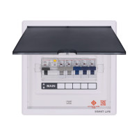 ราคา ชุดตู้คอนซูเมอร์ 5 ช่อง เมนกันดูด 63 แอมป์ เซฟ-ที-คัท สมาร์ท รุ่น F2 (888191100035)