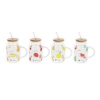 ราคา แก้วหู 500 มล. KECH FRUIT 4ชิ้น/ชุด (1185594)