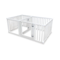 ราคา คอกกั้นสัตว์เลี้ยง PAWRADISE รุ่น BONNIE SMART 156X96X60 ซม. (888133400038)