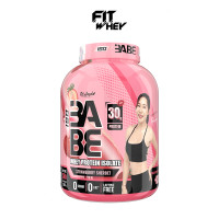 ราคา เวย์โปรตีนสำหรับผู้หญิง FIT ANGEL ISO BABE PLUS PROBIOTICS (BC30) - 5 IB STRAWBERRY SHERBET (888213500399)