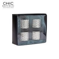 ราคา ห่วงคล้องผ้าเช็ดปาก 4 ชิ้น CHIC REPUBLIC รุ่น RICA (888122801019)