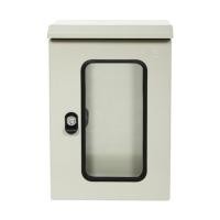 ราคา ตู้เหล็กกันน้ำแบบกระจก SIM 45X30X20 ซม. (1138666)