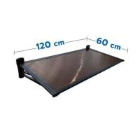 ราคา กันสาดโพลีคาร์บอเนต ขาตรง SUNSHIELD 60X120 ซม. สีน้ำตาลเข้ม (1184912)