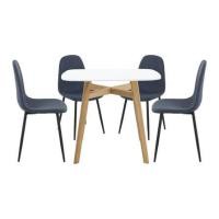 ราคา ชุดโต๊ะทานข้าว 4 ที่นั่ง SB FURNITURE JANORA&LALADA 59062996 สีขาว (1298821)