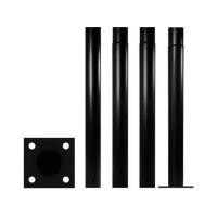 ราคา เสาไฟ SOLAR LAMPTAN POLE FOR STREETLIGHT 4 เมตร สีดำ (1311255)