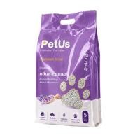 ราคา ทรายแมวเบนโทไนท์ PETUS สูตรถนอมอุ้งเท้าแมว กลิ่นลาเวนเดอร์ 5 ลิตร (1330258)