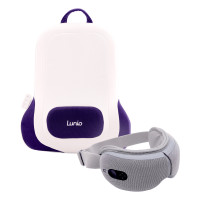 ราคา เซ็ตเครื่องนวดตา LUNIO SMART I-VISION EYE MASSAGER + เครื่องนวดหลัง LUNIO BACK CUSHION MASSAGER (888170800480)