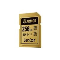 ราคา การ์ดหน่วยความจำ ไมโครเอสดีการ์ด LEXAR ARMOR GOLD 256GB SD CARD FULL-HD 6K RW280/205MB/S (LSDAMGL256G-RNNNG) (888222300048)