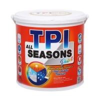 ราคา สีน้ำทาภายนอก ชนิดกึ่งเงา TPI ALL SEASON สีขาวไลท์ 1 แกลลอน (1139141)
