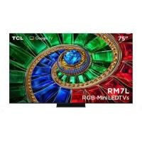 ราคา ทีวีอาร์จีบี มินิแอลอีดี 75 นิ้ว TCL (4K, RGB MINI LED, GOOGLE TV) 75RM7L (1315956)