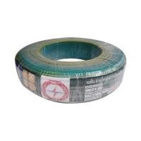 ราคา สายไฟ THW IEC01 NATION 1x4 ตร.มม. 100 ม. สีเขียวคาดเหลือง (1280845)