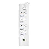 ราคา รางปลั๊กไฟ 4 ช่อง 4 สวิตช์ 2 USB 1 TYPE C LUMIRA LS-804-2U 3 ม. (1251617)