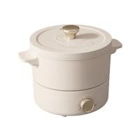 ราคา ชุดเตาไฟฟ้าพร้อมหม้อ HOMEMATE HOM-120050 2.5 ลิตร สีครีม (888112900098)