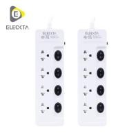 ราคา รางปลั๊กไฟ 4 ช่อง 4 สวิตช์ ELECKTA ETP2-443SBK 10 แอมป์ 3 เมตร (แพ็กคู่) (1319877)