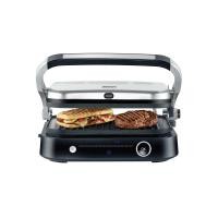 ราคา เตาปิ้งย่าง 2 ด้าน SMARTCHEF PRO HOMEMATE HOM-260068 สีเงิน-ดำ (888112900099)