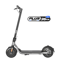 ราคา สกู๊ตเตอร์ไฟฟ้า NINEBOT BY SEGWAY D18W PLUS (LONG RANGE) สีเทา (888121100049)