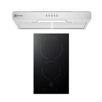 ราคา Electrolux เตาไฟฟ้าแบบฝัง+เครื่องดูดควัน รุ่น EHC325BA+ECF6214X