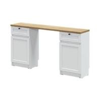 ราคา โต๊ะทำงาน SB FURNITURE TRIXX 19256843 140 ซม. สี WHITE (1333134)