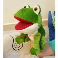 ราคา ตุ๊กตาหุ่นมือเจ้ากบ มีเสียงดนตรี ขนาด 15x26 cm (454)