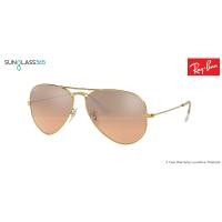 ราคา RayBan RB3025 001/3E Aviator Pink Gold (2405)