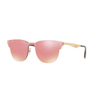 ราคา Ray-Ban RB3576N 043/E4 BRUSHED GOLD Pink Mirror Pink  47 mm (1049)
