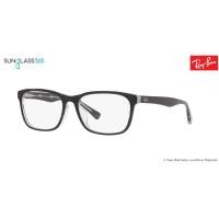 ราคา RayBan RX5315D 2034 TOP BLACK ON TRANSPARENT + เลนส์ Hoya เลนส์ Blue Control Hoya (3246)