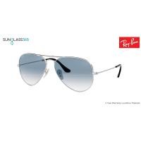 ราคา Ray Ban Aviator RB3025 003/3F Silver Frame Blue Gradient (34)