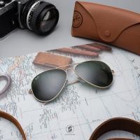 ราคา Ray-Ban RB3026 L2846 Aviator Gold Frame G-15 Lenses 62mm (43)