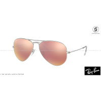 ราคา Ray Ban Aviator RB3025 019/Z2 Silver Pink mirror (81)