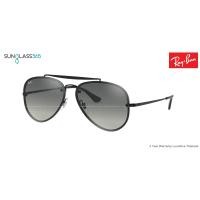 ราคา Ray Ban Aviator RB3584N 153/11 DEMI GLOS BLACK Grey Gradient Dark Grey (799)
