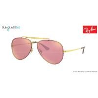 ราคา Ray Ban Aviator RB3584N 9052E4 GOLD Pink Mirror Pink (808)