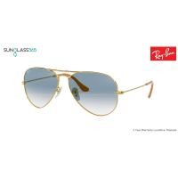 ราคา Ray Ban RB3025 001/3f Aviator Blue Gradient  58mm (2420)