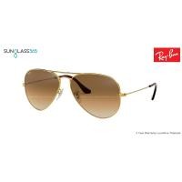 ราคา RayBan RB3025 001/51 Aviator Brown Gradient Gold Frame Ray Ban RB3025 001/51 Aviator Brown Gradient Gold Frame 55mm (2426)