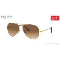 ราคา Ray Ban Aviator RB3689 914751 Gradient Brown  62mm (3168)