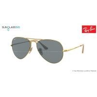 ราคา Ray Ban Aviator RB3689 9064S2 Blue Polarized  62mm (3169)