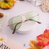 ราคา Ray Ban Aviator RB3689 001/T1 Light Green Evolve  58mm (3174)
