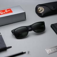 ราคา Ray Ban New Wayfarer RB2132F 901 Black G-15 (51)