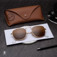 ราคา RayBan Frank RB3857 919633 Brown Legend Gold (3558)