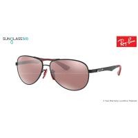ราคา Ray-Ban RB8313M F002H2 Ferrari Collection Matte Black Polarized (3023)