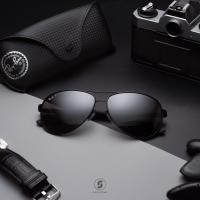 ราคา Ray-Ban Aviator RB8313 002/K7 Tech Carbon fiber Black Polarized (435)