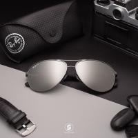 ราคา RAY BAN RB8313 004/K6 Gunmetal / Silver Mirror polarized (438)